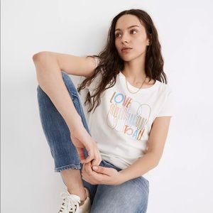 Madewell x Lisa Congdon Love To All Pride Tee